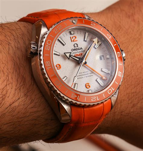 omega watches orange|omega seamaster planet ocean gmt.